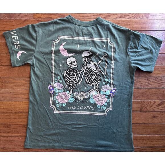 Weekend Warrior "The Lovers" tarot card Tee Size Medium - Picture 5 of 6